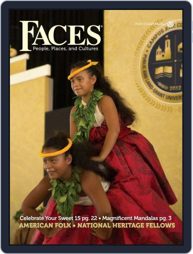 Faces People, Places, and World Culture for Kids and Children July 1st, 2017 Digital Back Issue Cover