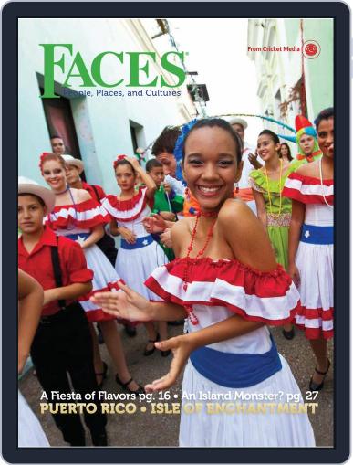 Faces People, Places, and World Culture for Kids and Children September 1st, 2017 Digital Back Issue Cover