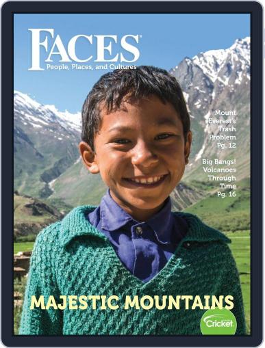 Faces People, Places, and World Culture for Kids and Children September 1st, 2018 Digital Back Issue Cover