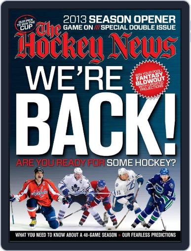 The Hockey News January 28th, 2013 Digital Back Issue Cover