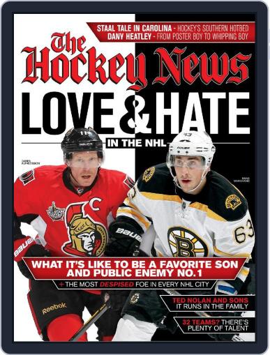 The Hockey News December 3rd, 2012 Digital Back Issue Cover