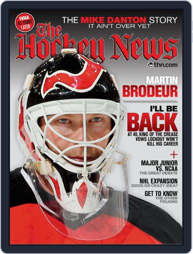 The Hockey News November 19th, 2012 Digital Back Issue Cover