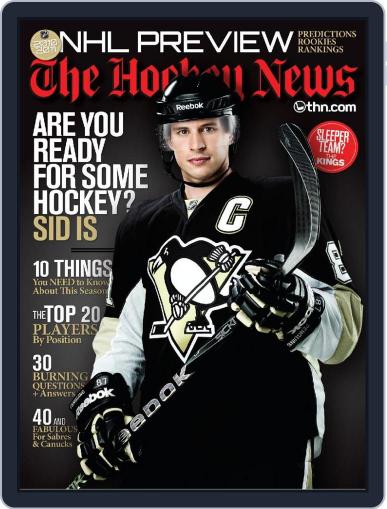 The Hockey News September 27th, 2010 Digital Back Issue Cover