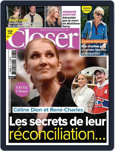 Closer France November 10th, 2023 Digital Back Issue Cover