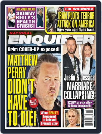 National Enquirer November 20th, 2023 Digital Back Issue Cover
