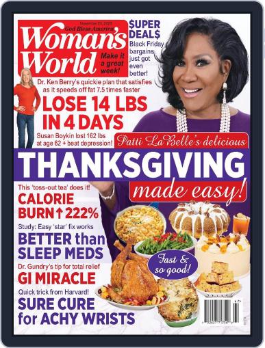 Woman's World November 20th, 2023 Digital Back Issue Cover
