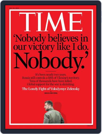 Time Magazine International Edition November 20th, 2023 Digital Back Issue Cover
