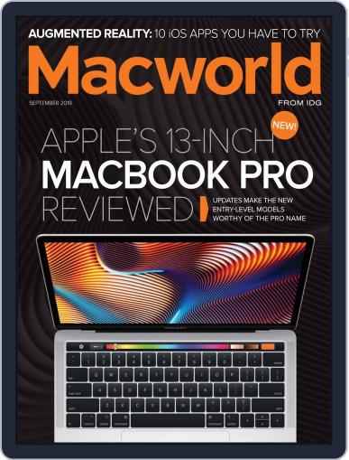Macworld September 1st, 2019 Digital Back Issue Cover