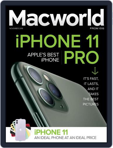 Macworld November 1st, 2019 Digital Back Issue Cover