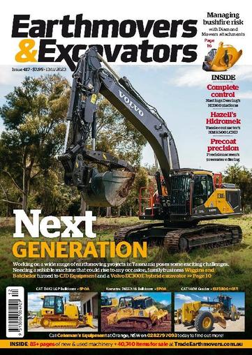 Earthmovers & Excavators November 12th, 2023 Digital Back Issue Cover