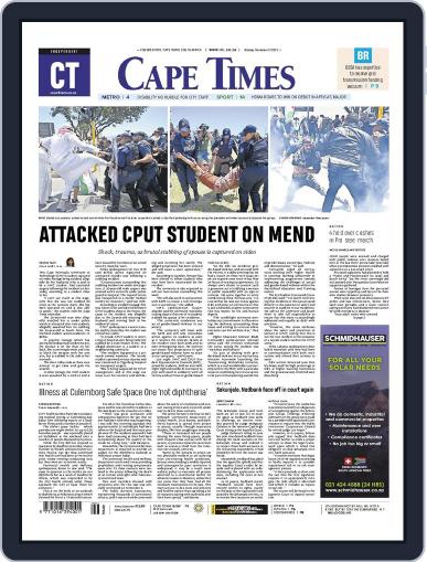 Cape Times November 13th, 2023 Digital Back Issue Cover