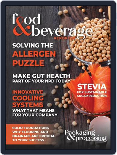 Food & Beverage Reporter November 1st, 2023 Digital Back Issue Cover