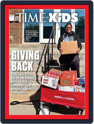 TIME for Kids - Age 8+ Family Edition November 17th, 2023 Digital Back Issue Cover
