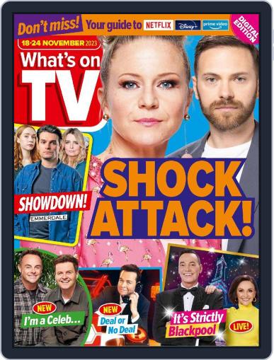 What's on TV November 18th, 2023 Digital Back Issue Cover
