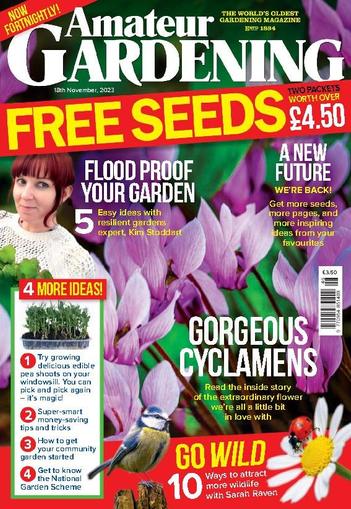 Amateur Gardening November 18th, 2023 Digital Back Issue Cover