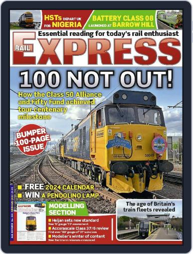 Rail Express December 1st, 2023 Digital Back Issue Cover