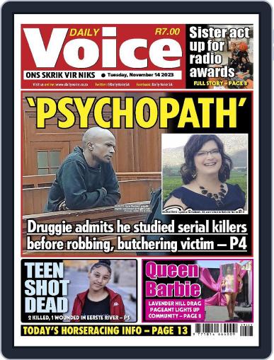 Daily Voice November 14th, 2023 Digital Back Issue Cover