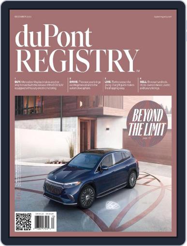 duPont REGISTRY December 1st, 2023 Digital Back Issue Cover