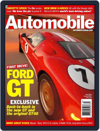 Automobile (API ONLY) July 1st, 2003 Digital Back Issue Cover