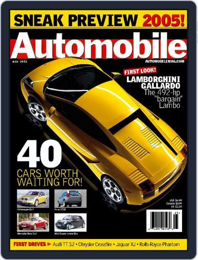 Automobile (API ONLY) May 1st, 2003 Digital Back Issue Cover