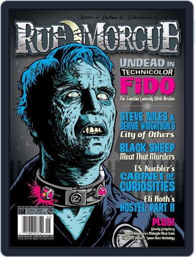 RUE MORGUE June 1st, 2007 Digital Back Issue Cover