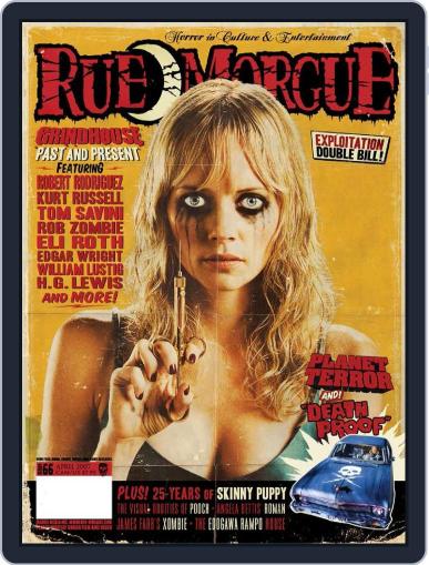 RUE MORGUE April 1st, 2007 Digital Back Issue Cover