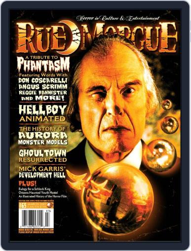 RUE MORGUE March 1st, 2007 Digital Back Issue Cover