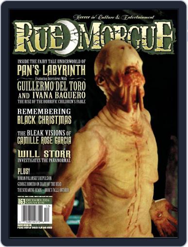 RUE MORGUE December 1st, 2006 Digital Back Issue Cover