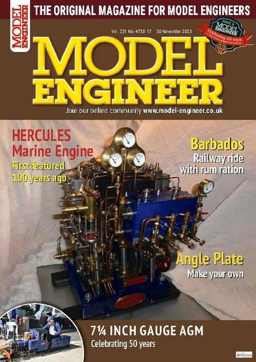 Model Engineer November 14th, 2023 Digital Back Issue Cover
