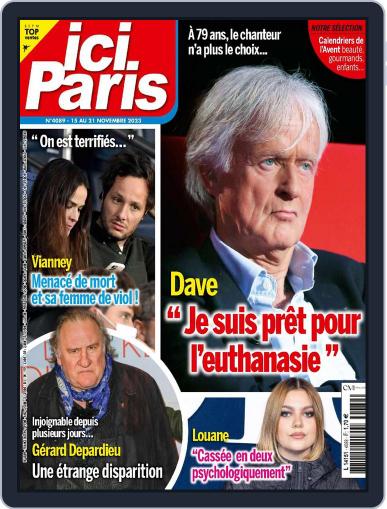 Ici Paris November 15th, 2023 Digital Back Issue Cover