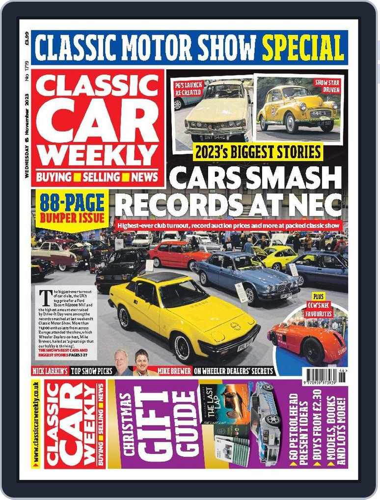 Classic Car Weekly Issue 22 November 2023 (Digital)