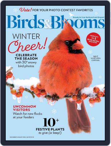 Birds & Blooms December 1st, 2023 Digital Back Issue Cover