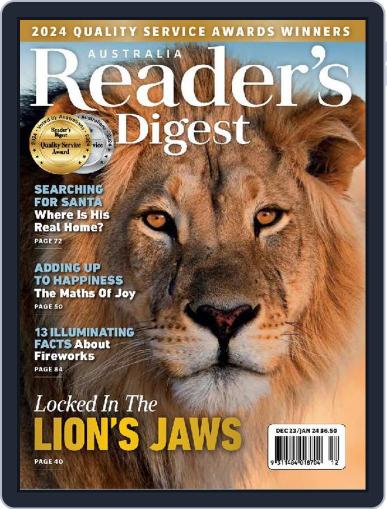 Readers Digest Australia December 1st, 2023 Digital Back Issue Cover