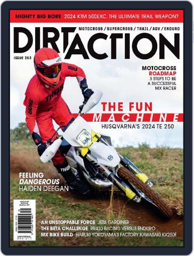 Dirt Action October 25th, 2023 Digital Back Issue Cover