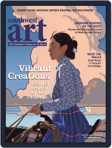 Southwest Art December 1st, 2023 Digital Back Issue Cover