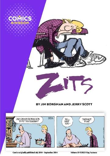 Zits October 25th, 2023 Digital Back Issue Cover