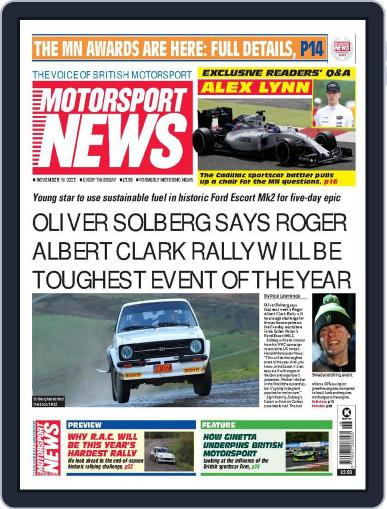 Motorsport News November 16th, 2023 Digital Back Issue Cover