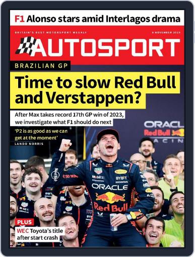 Autosport November 9th, 2023 Digital Back Issue Cover
