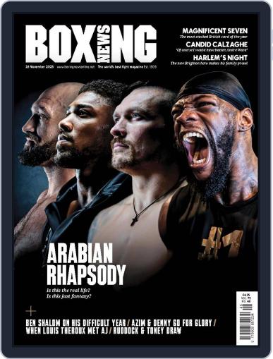 Boxing News November 16th, 2023 Digital Back Issue Cover