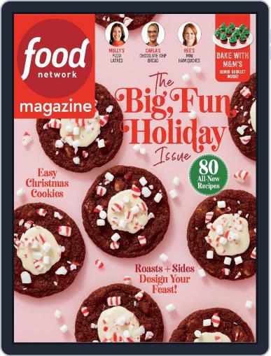 Food Network December 1st, 2023 Digital Back Issue Cover