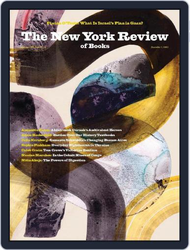 The New York Review of Books December 7th, 2023 Digital Back Issue Cover