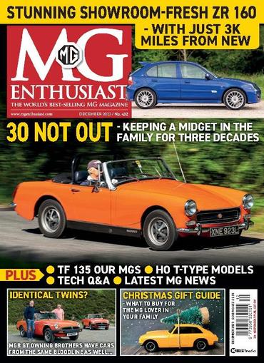 MG Enthusiast December 1st, 2023 Digital Back Issue Cover