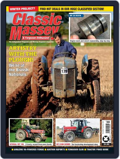 Classic Massey & Ferguson Enthusiast November 1st, 2023 Digital Back Issue Cover