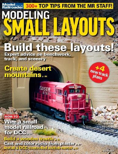 Modeling Small Layouts November 6th, 2023 Digital Back Issue Cover