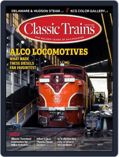 Classic Trains December 1st, 2023 Digital Back Issue Cover