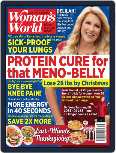 Woman's World November 27th, 2023 Digital Back Issue Cover