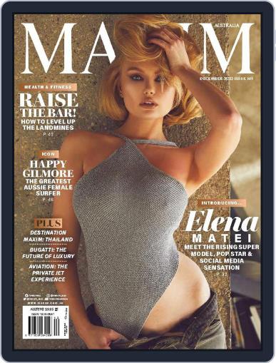 Maxim Australia December 1st, 2023 Digital Back Issue Cover