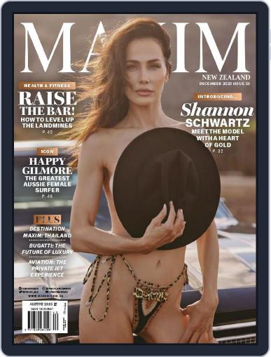 MAXIM New Zealand December 1st, 2023 Digital Back Issue Cover