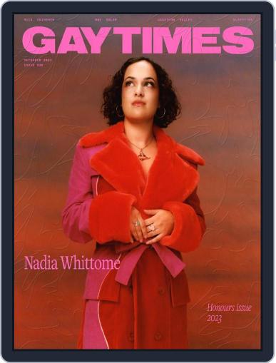 GAY TIMES December 1st, 2023 Digital Back Issue Cover
