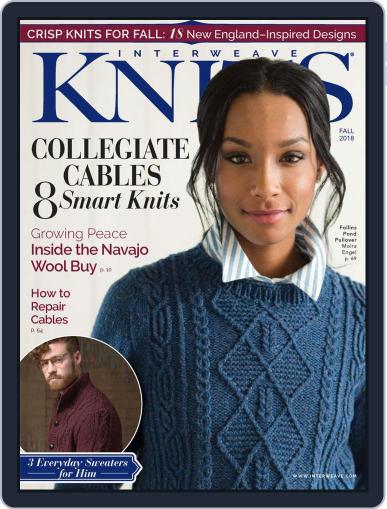 Interweave Knits September 1st, 2018 Digital Back Issue Cover